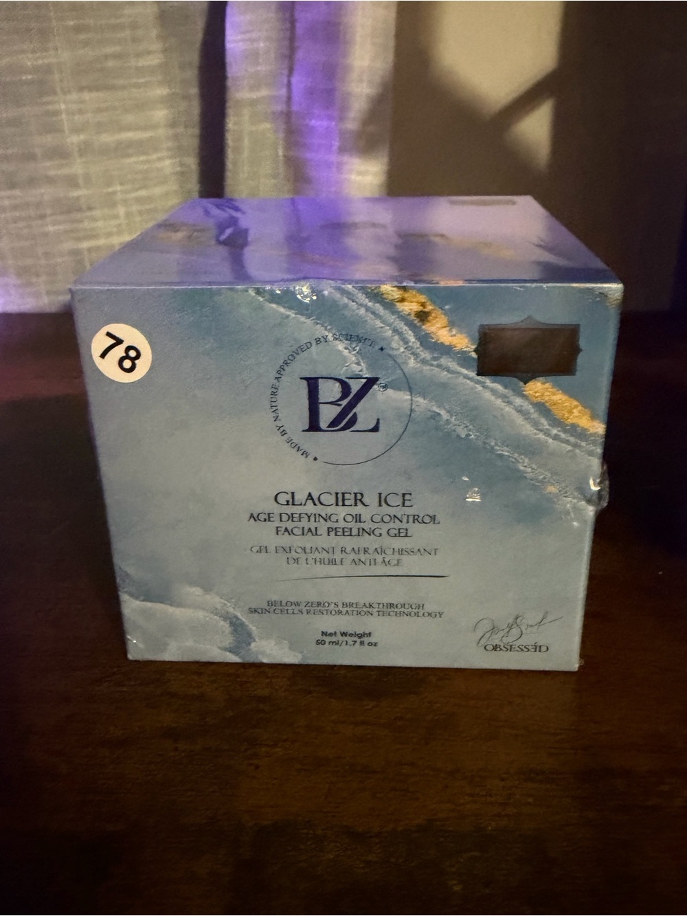 Glacier Ice Age Defying Oil Control Facial Peeling Gel